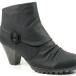 Rieker Schuhe Damen Stiefeletten Warmfutter schwarz 98060-00, Schuhgröße:EUR 39