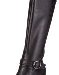 Evita Shoes elegant hoch 41JS232210, Damen Klassische Stiefel, Schwarz (schwarz), EU 40
