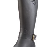 Colors of California Stivale Comperos con Zip HC.RBH2, Damen Gummistiefel, Schwarz (BLA), EU 38