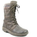 Camel active Schuhe Damen Stiefel Wollfutter Ontario peat 210-22-02, Schuhgröße:EUR 42