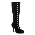 Stiefel Samt schwarz Größe: 39