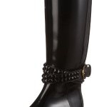 Däv Ashley luxury D-ASH SP13, Damen Gummistiefel, Schwarz (solid black black belt ASH901), EU 39 (US 9)