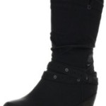 Dockers 314432-311001, Damen Fashion Halbstiefel & Stiefeletten, Schwarz (schwarz), EU 37