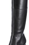 Clarks Lora Beccles 203507954, Damen Klassische Stiefel, Schwarz (Black Leather), EU 39.5
