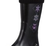 Viking VENUS W SNOWFLAKES 1-32140-250, Damen Gummistiefel, Schwarz (schwarz/multi 250), EU 37
