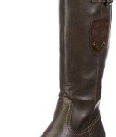 Tom Tailor Montreal high boot 518150035020, Damen Stiefel, Grau (taupe 20), EU 40