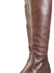 Evita Shoes Stiefel elegant hoch 48208X1210, Damen Stiefel, Braun (dunkelbraun), EU 35