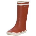 Aigle Malouine 25138, Damen, Gummistiefel, Rot (rouge/blanc), EU 35
