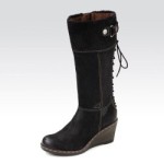 Tamaris 25552-29 Damen Stiefel Leder, Schwarz, Größe 39