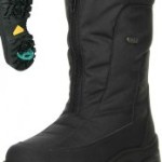 VISTA Damen Winterstiefel Snowboots EISKRALLE schwarz, Größe:39;Farbe:Schwarz