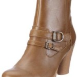 ESPRIT Stella Fur Bootie X10410, Damen Stiefel, Braun (dark beach 284), EU 40