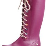 Viking RETRO SPRINKLE 1-33100-17, Damen Gummistiefel, Pink (fuchsia 17), EU 37