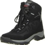 ConWay Damen Herren Winterstiefel Snowboots schwarz, Größe:39;Farbe:Schwarz