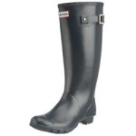 Hunter Huntress w23179, Damen Gummistiefel, marineblau, 40.5 EU / 7 UK