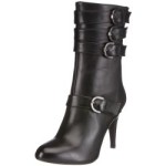 Evita Shoes 09J982210 Stiefelette elegant, Damen Stiefel, Schwarz (schwarz), EU 41
