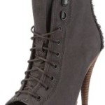 edc by Esprit Niva Lu Bootie U49582, Damen, Stiefel, Grau (lead grey 033), EU 40