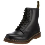 Dr Martens – Classics – Unisex – Erwachsene Stiefel 1460z – Schwarz Glatt – 42 eu