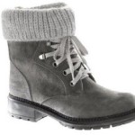 Chillany – Winter Stiefelette aus Leder in Grau Gr. 39