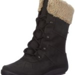 Clarks Nemo Chill GTX, Damen  Halbstiefel & Stiefeletten, Schwarz (Black Leather), EU 39.5