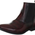 Mimic Copenhagen short leather elastic boot M123703, Damen Klassische Halbstiefel & Stiefeletten, Rot (bordeaux), EU 39