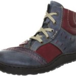 Rieker 44441-16, Damen Fashion Halbstiefel & Stiefeletten, Blau (whitepazifik/vino/kirsch 16), EU 37