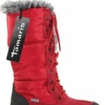Tamaris 26703-37 Damen Stiefel Veloursleder/Textil, Merlot, Größe 38