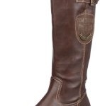Tom Tailor Montreal high boot 518150035042, Damen Stiefel, Braun (cognac 42), EU 40