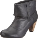 Mexx Vari White Wash – Pered Bootie F7RE0156, Damen, Stiefel, Schwarz (BLACK 1), EU 37