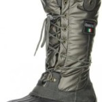 KIMBERTEX Damen Winterstiefel Snowboots grau, Doppelgröße:39/40;Farbe:Grau