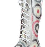 Viking RETRO WHEELS GUMMISTIEFEL 1-32120-3851, Damen Stiefel, Beige (beige/coral 3851), EU 38