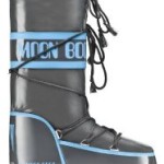 Moon Boot Splash Stiefel – Grau/Hellblau