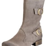 Jonny’s Eichstädt JY-6932, Damen Stiefel, Grau (NIQUEL), EU 34