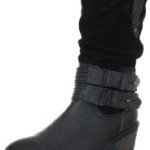 Dockers 314472-021001, Damen Fashion Halbstiefel & Stiefeletten, Schwarz (schwarz), EU 39