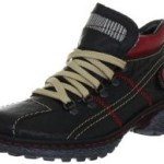 Rieker 43323-01, Damen Fashion Halbstiefel & Stiefeletten, Schwarz (schwarz/rosso/schwarz-weiss/schwarz 01), EU 36