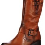 Manas Biker 122D1402PQ, Damen Bikerboots, Braun (MATTONE), EU 36