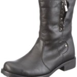 Andrea Conti 592410, Damen Stiefel, Schwarz (schwarz 002), EU 37