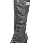 Mustang 1044-506 Damen-Stiefel, Damen Stiefel, Grau (stein 200), EU 40
