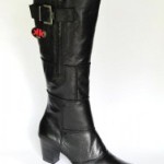 Marco Tozzi Schuhe Damenstiefel Schwarze Damen Langschaft-Stiefel Größe: 41