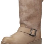 Buffalo London 12844 CRAZY HORSE HEDOSA 126299, Damen Schneestiefel, Beige (BEIGE357), EU 38