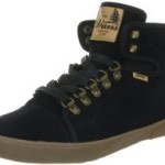 Vans Hadley Hiker VNKR67I, Damen Klassische Sneakers, Schwarz ((Hiker) black/tan), EU 38 (US 7.5)