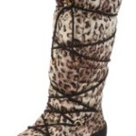 San Bernardo 02-06543-l, Damen Stiefel, Beige (leopard), EU 42