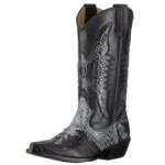 Kentucky Western 08-1008-02, Damen Stiefel, schwarz, (negro, gris), EU 37