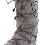 DC Shoes Chalet Suede Womens D0303232, Damen Stiefel, Grau (Battleship BS6D), EU 39 (UK 6) (US 8)