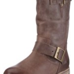 Buffalo London 13980F WASHED LEATHER 120128, Damen Schneestiefel, Braun (BROWN 01), EU 37