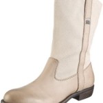 edc by Esprit NICE BOOT Q49534, Damen, Stiefel, Beige  (dark taupe 238), EU 38