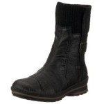 Rieker Z2480-00 Fenja, Damen Stiefel, Schwarz (schwarz/schwarz 00), EU 42