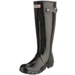 Hunter Original Tall Gloss W23616, Damen Gummistiefel, Schwarz (black), EU 39 (UK 6)