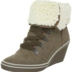 ESPRIT Lexa Lu Wedge H13115, Damen Halbschuhe, Beige (fossil beige 236), EU 40