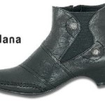 Jana – Natural Stiefelette, schwarz, Leder, 1723105/5.5