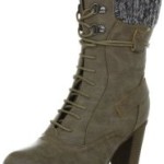 Jane Klain 251 070, Damen Klassische Stiefel, Beige (taupe 432), EU 40